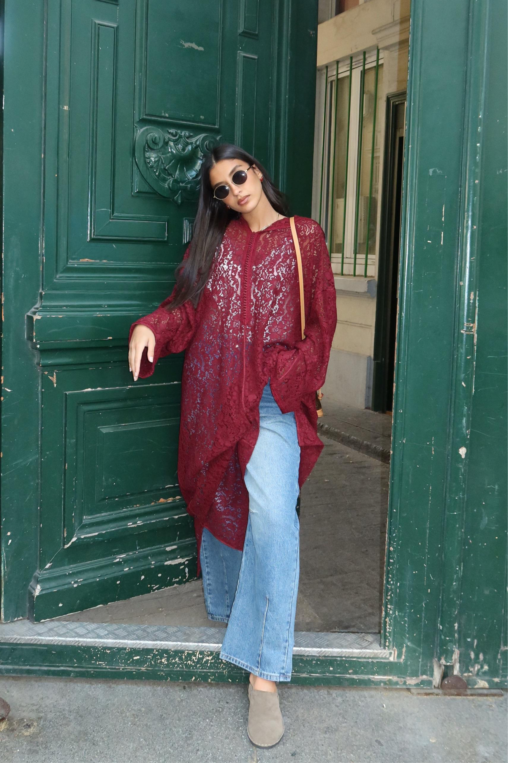 Mommy Dress - Wine Lace