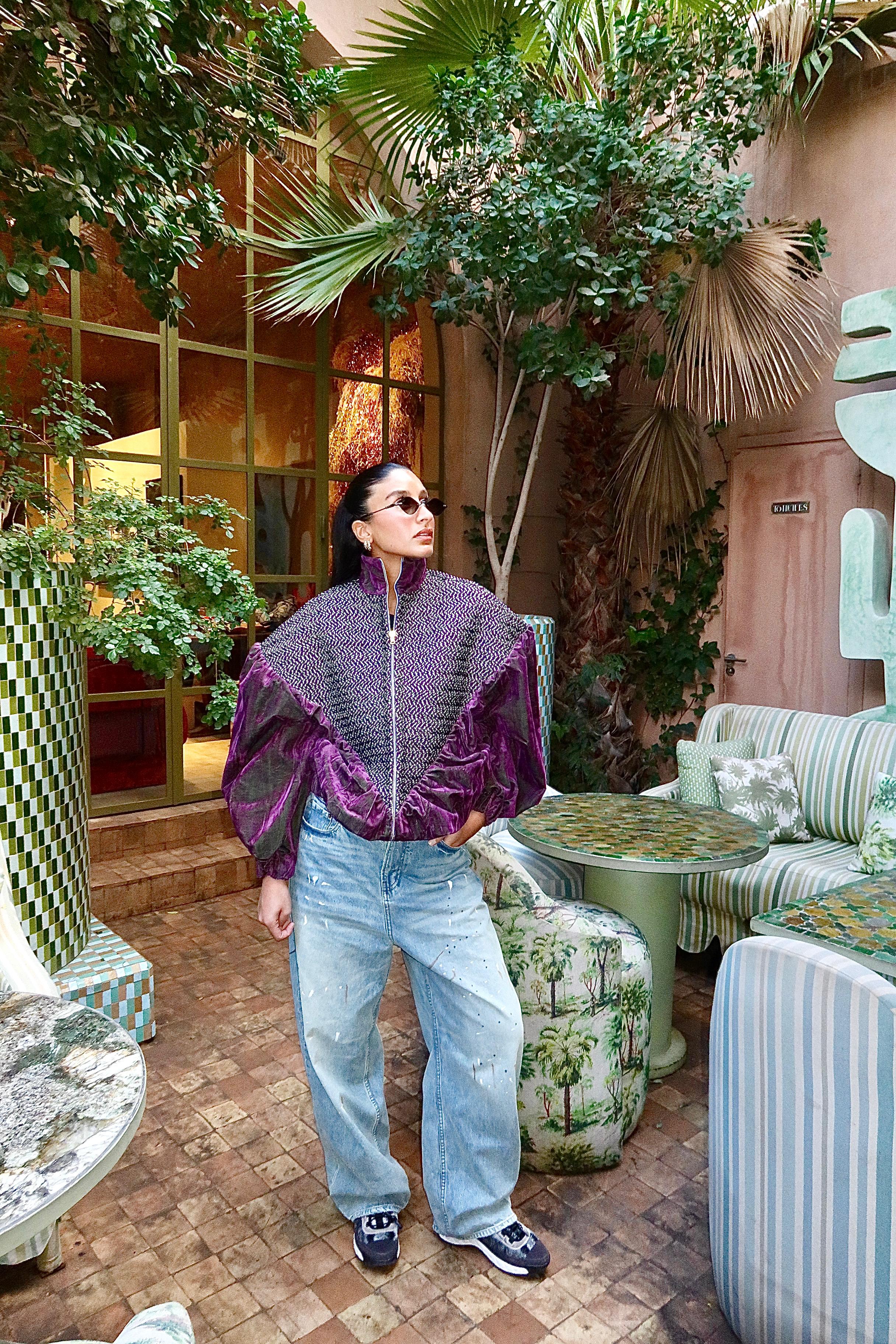 HERITAGE BOMBER - Lavender & Mint