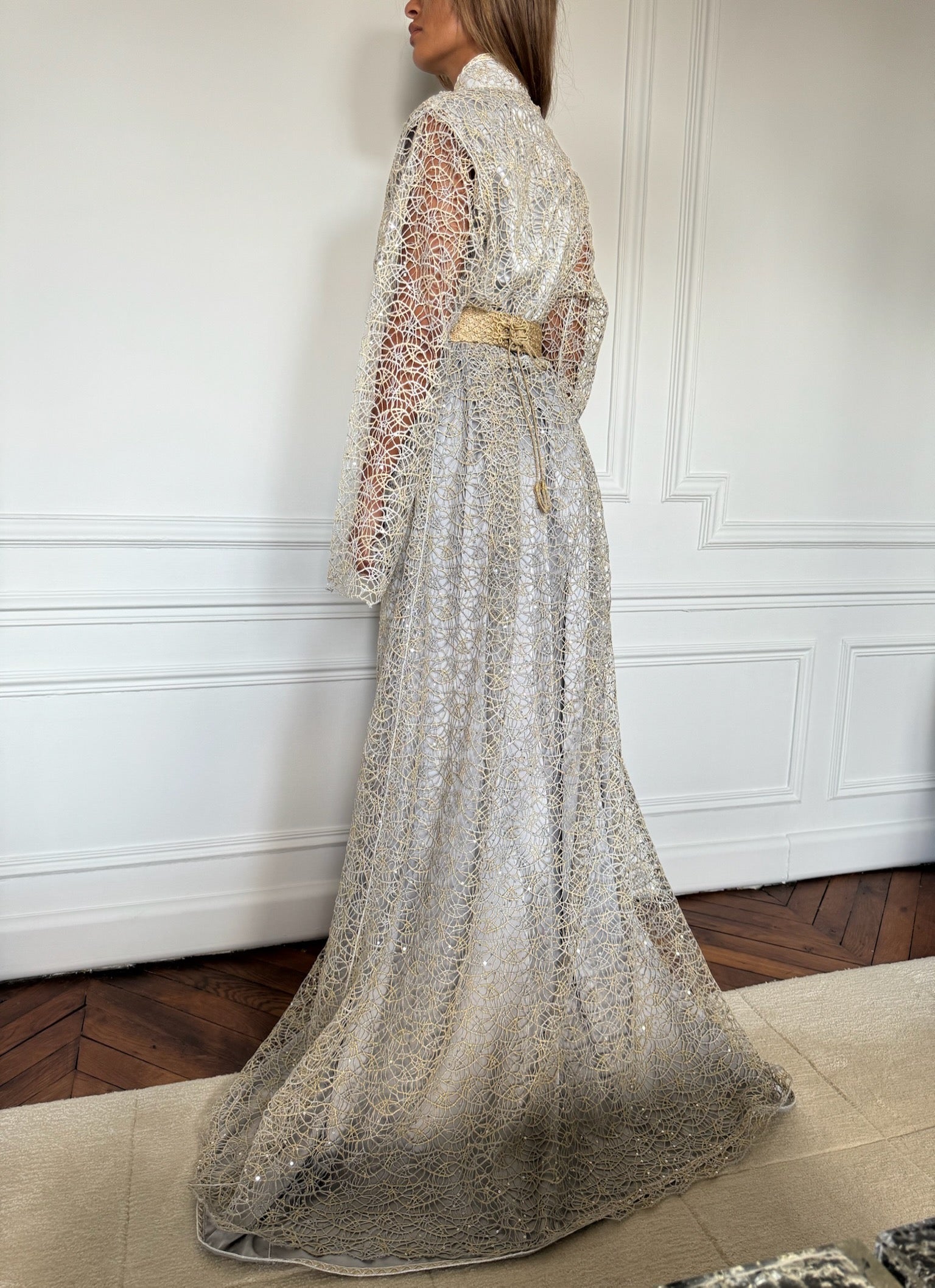 Kaftan - Gold & Silver