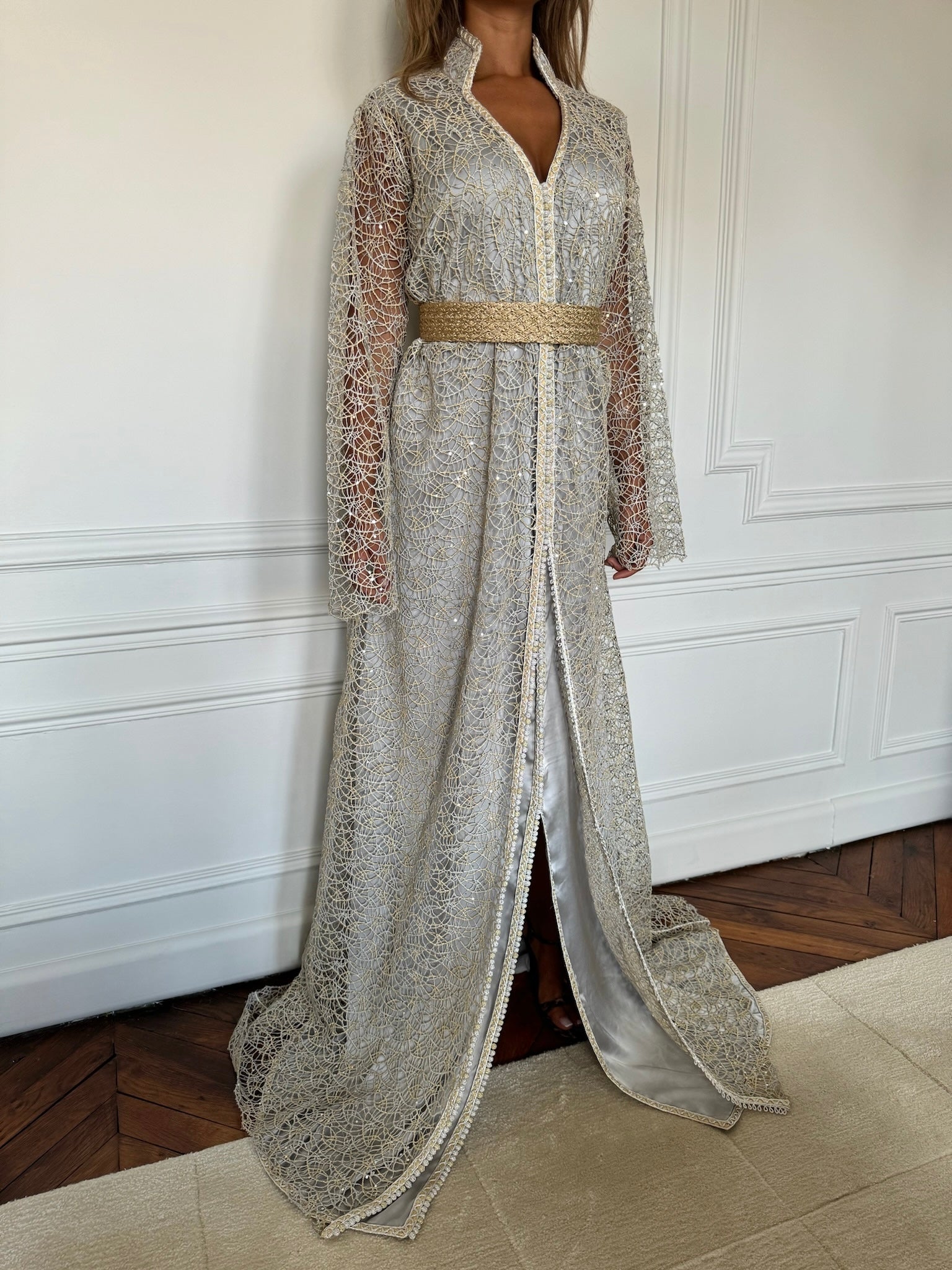 Kaftan - Gold & Silver