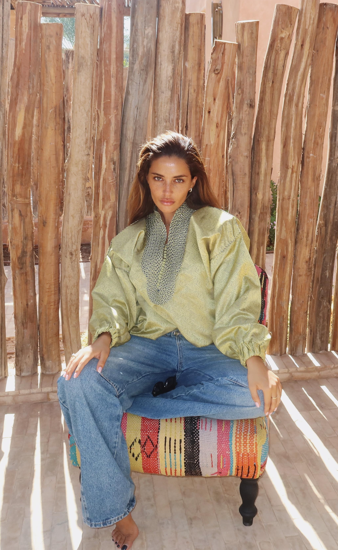 BELDI HOODIE - Lime sorbet