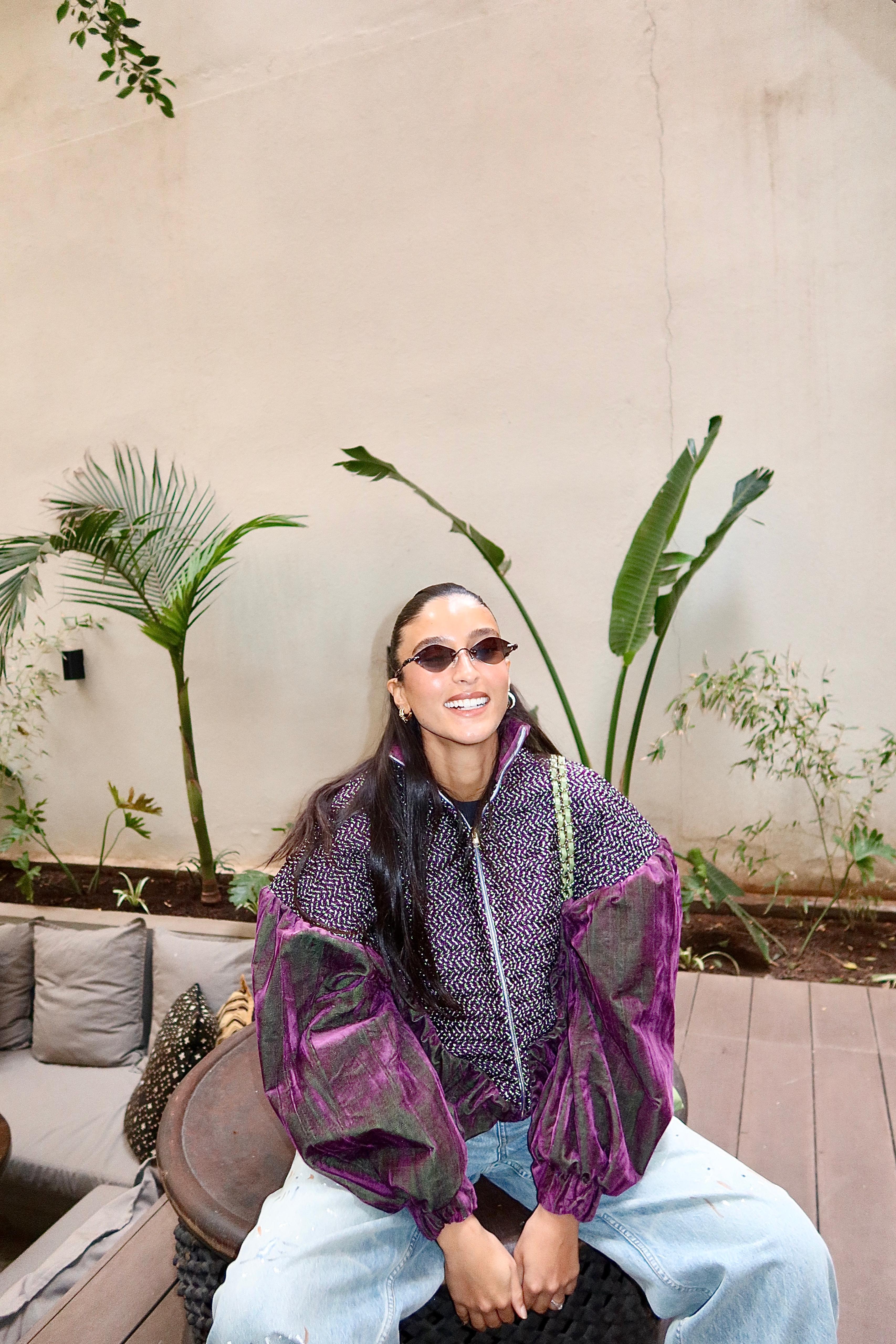 HERITAGE BOMBER - Lavender & Mint